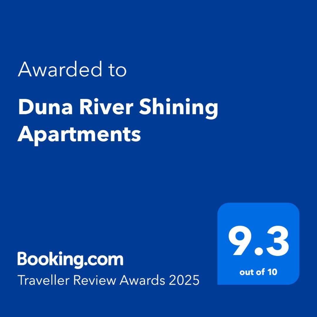 Duna River Shining Apartments Budapest Esterno foto